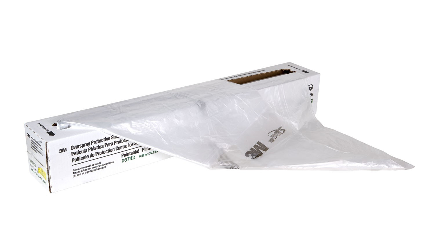 3M 06724 Plastic Sheeting 16' X 350' Roll 6724 eBay